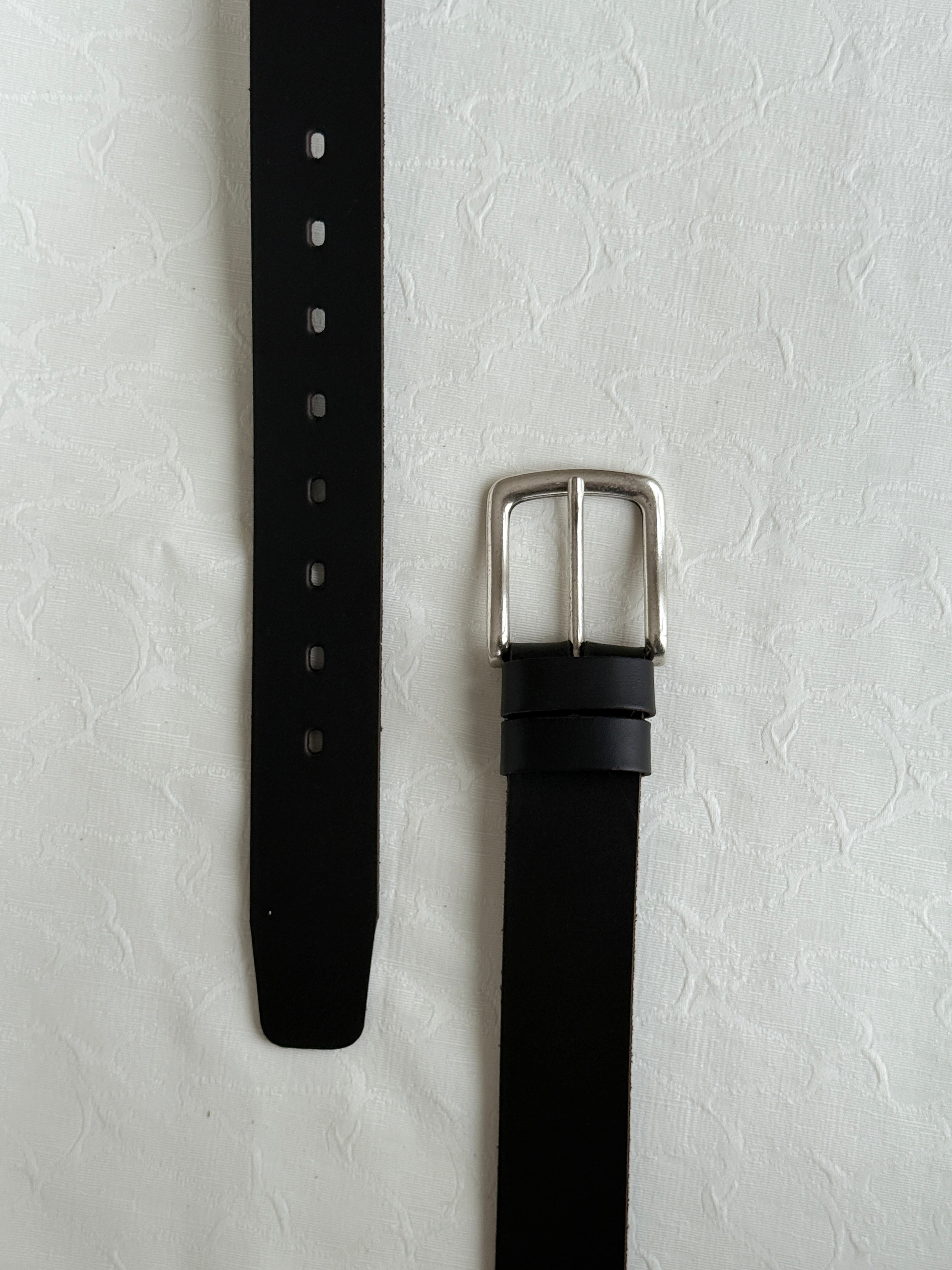 Brown Leather Belt - Clasic